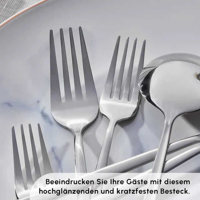 Karaca Bella Bestekset 24 Delig | 6 Persoons - Image 6