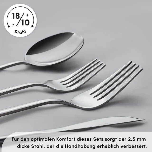 Karaca Bella Bestekset 24 Delig | 6 Persoons - Image 7