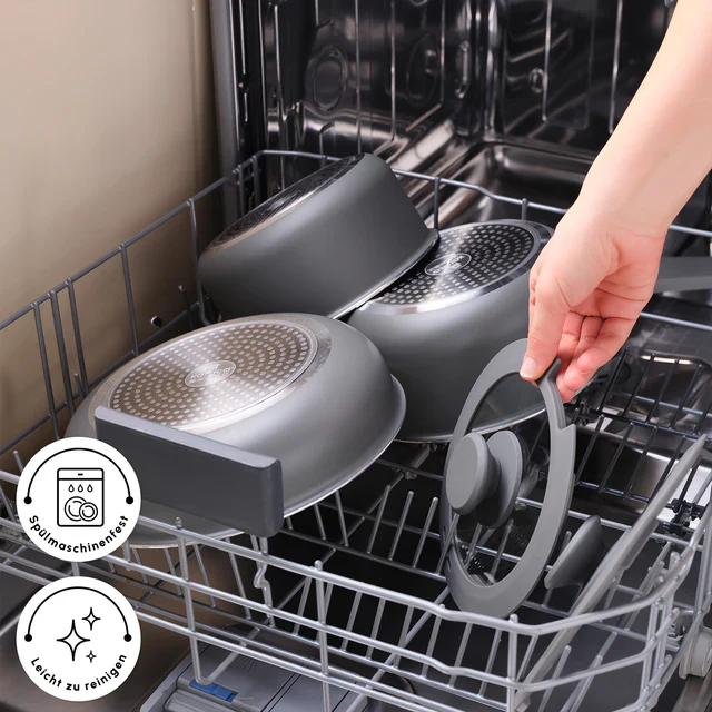 Karaca Comfort 6-delige Kookset met Afneembare Handgrepen - Image 6