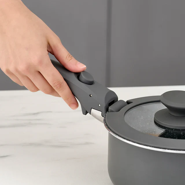 Karaca Comfort 6-delige Kookset met Afneembare Handgrepen - Image 7