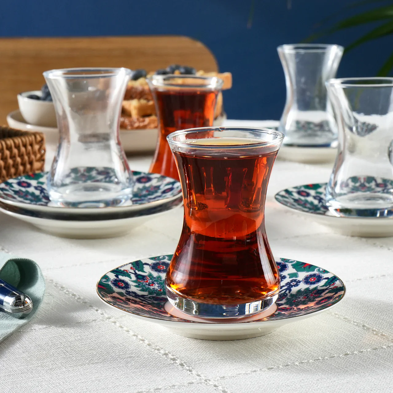 Karaca Edirne Theeset 12 delig | 6 persoons - Image 3
