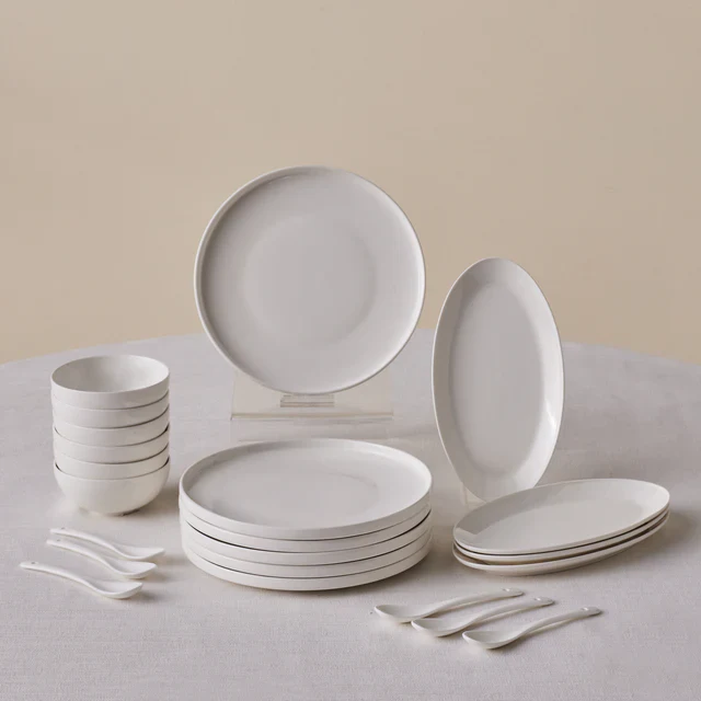 Karaca Forever Bone Fika 22-delig Ontbijtset - Image 2