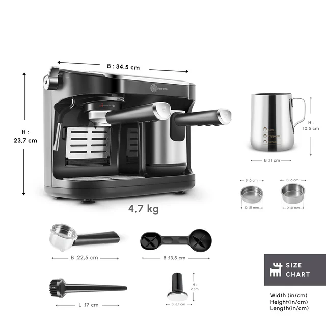 Karaca Hatır Perfetto Espresso- en Turkse Koffiemachine INOX - Image 10