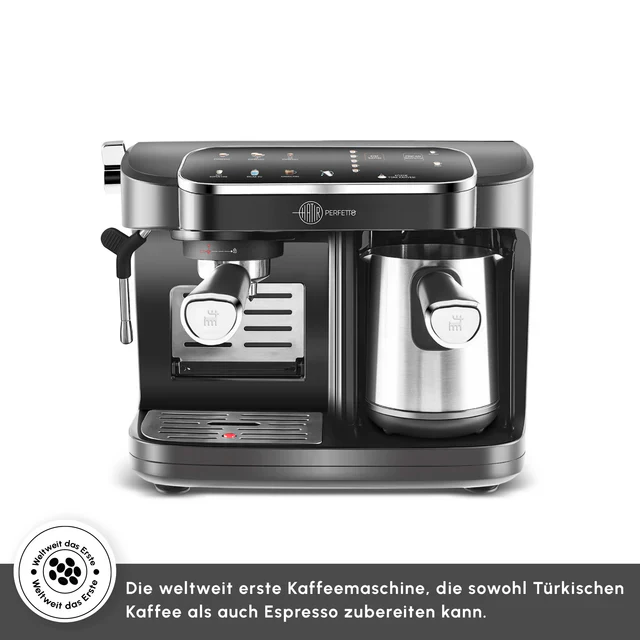 Karaca Hatır Perfetto Espresso- en Turkse Koffiemachine INOX - Image 2