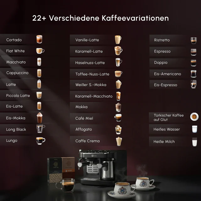 Karaca Hatır Perfetto Espresso- en Turkse Koffiemachine INOX - Image 8