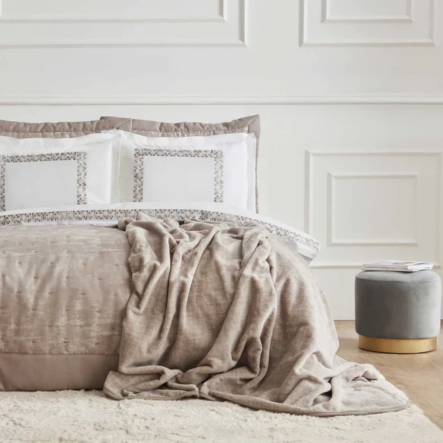 Karaca Home Bride Coll Bianca 10-Delig Spreiset Stone