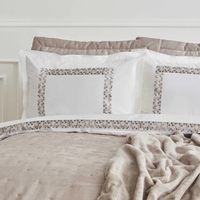 Karaca Home Bride Coll Bianca 10-Delig Spreiset Stone - Image 3