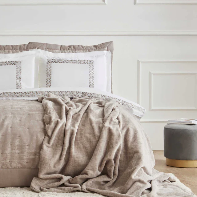 Karaca Home Bride Coll Bianca 10-Delig Spreiset Stone - Image 4