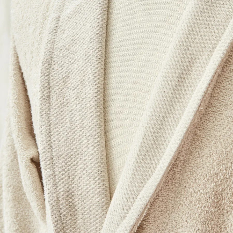 Karaca Home Shine Family  Badjas set Powder Beige - Image 3