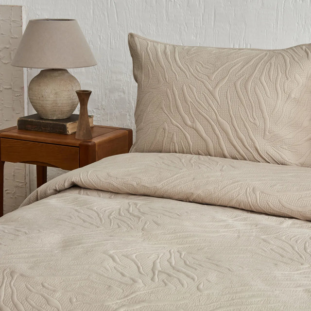 Karaca Home Sonnia Tweepersoons Beddensprei Set Beige - Image 2