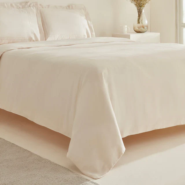 Karaca Home White Collection Felves 100% Katoen Tweepersoons Dekbed Set Beige - Image 3