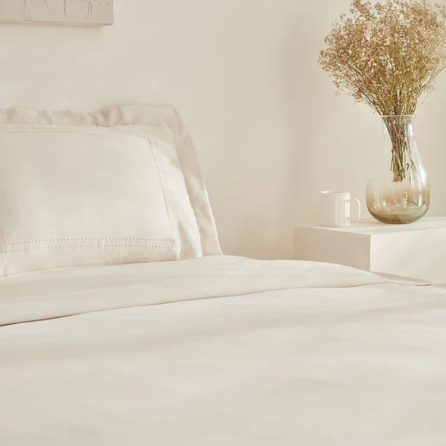 Karaca Home White Collection Felves 100% Katoen Tweepersoons Dekbed Set Beige - Image 4