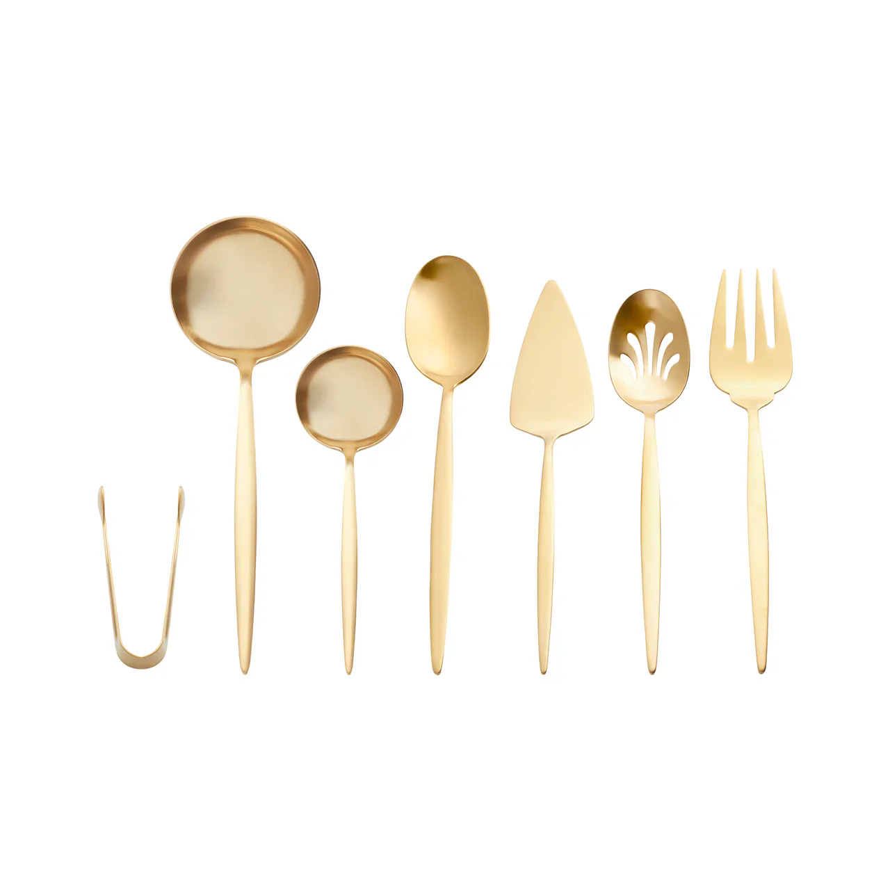 Karaca Lizbon 7-Delige keukengerei / Serviceset Gold
