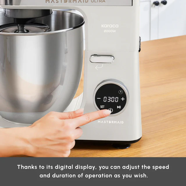 Karaca Mastermaid Chef Ultra Digitale Standmixer, 7L, 2000W, Starlight - Image 6