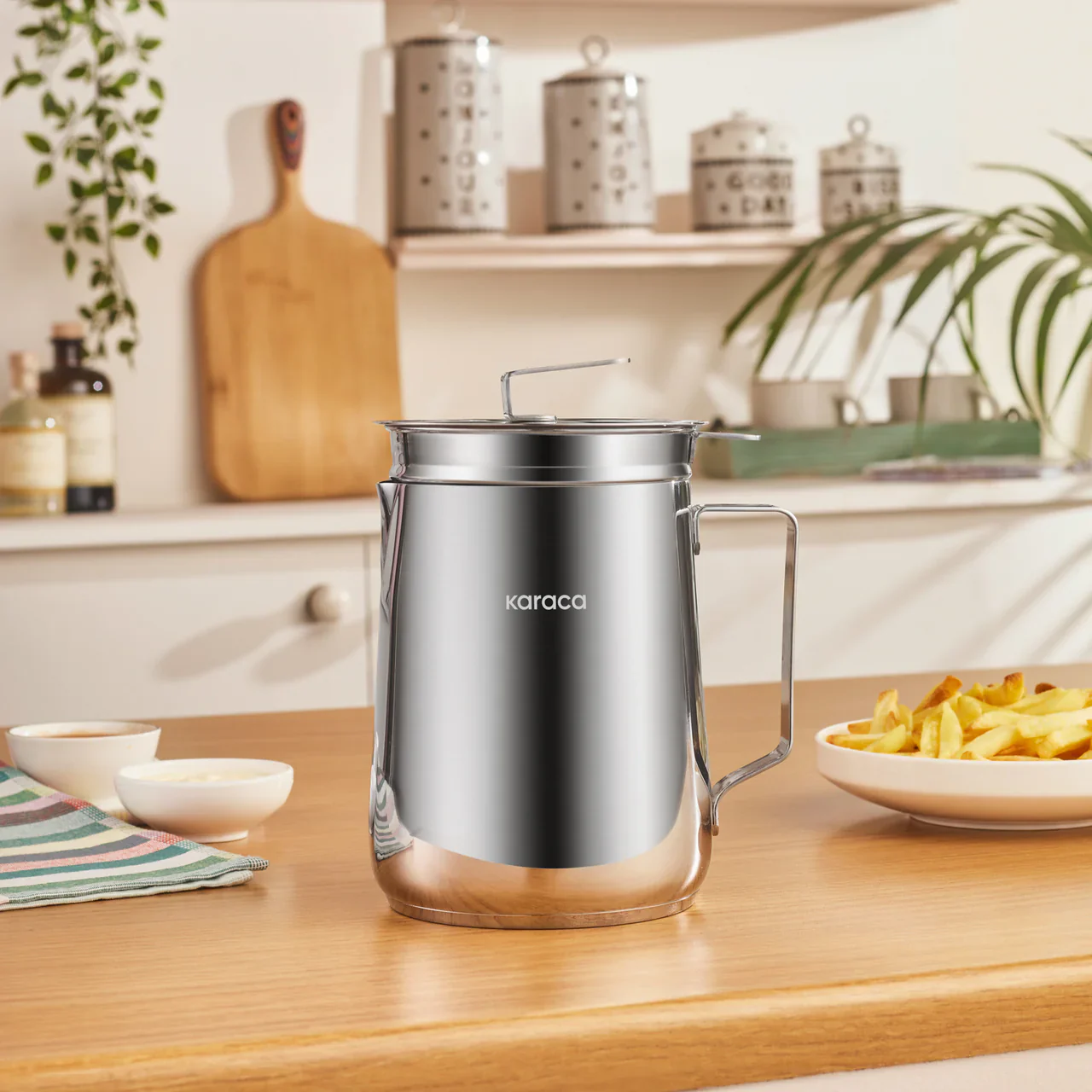 Karaca Minifry Rvs Frituurpan, 2l, Zilver - Image 4
