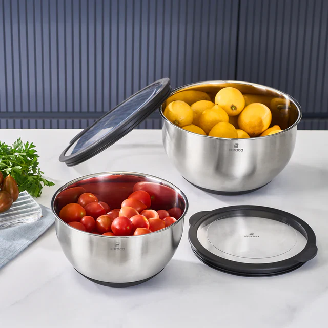 Karaca Mixmaster 2-delige mixset, roestvrij staal (Inox)