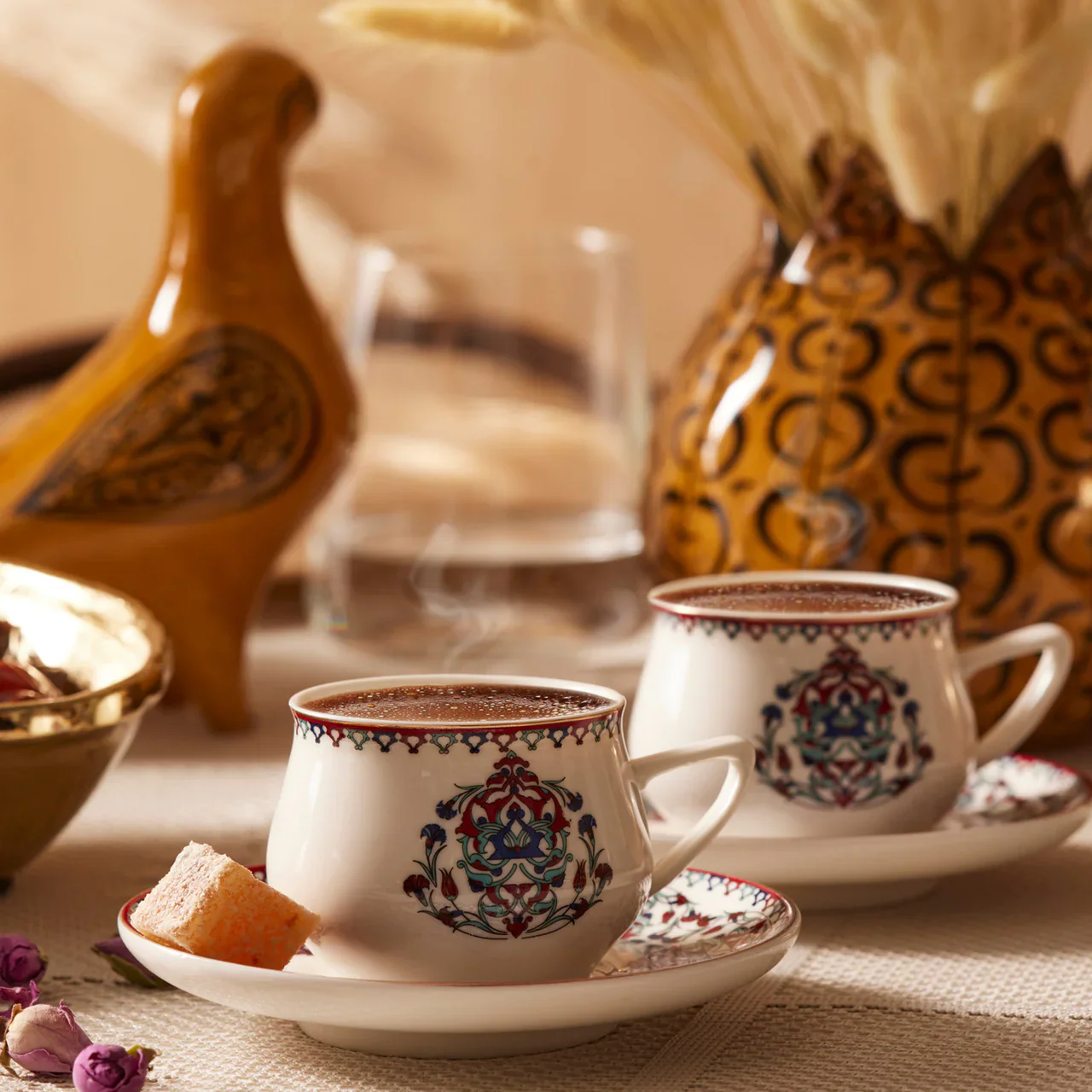 Karaca Nakkas Espressoset 12-Delig | 6-Persoons