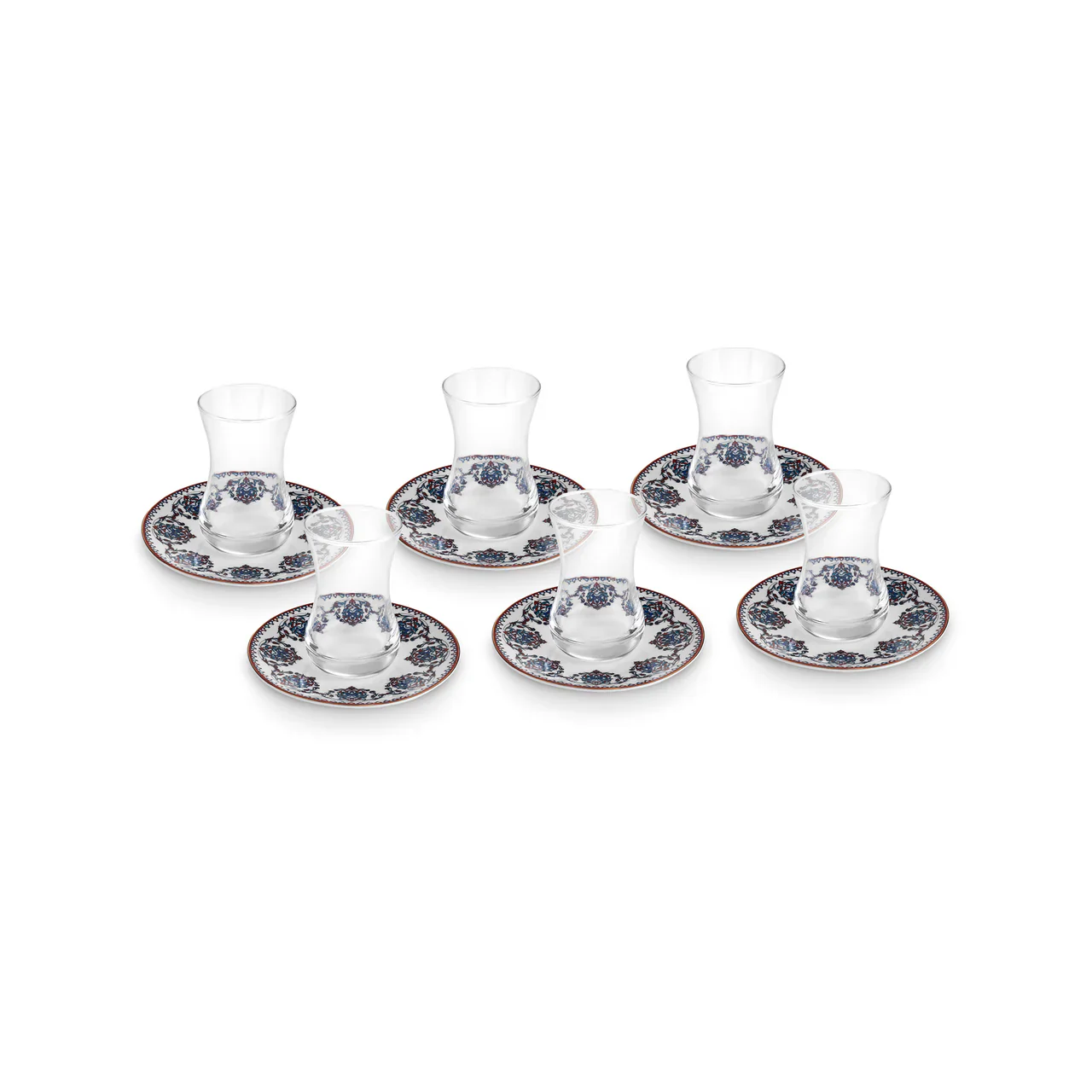 Karaca New Nakkas Theeset 12 delig | 6 persoons - Image 6