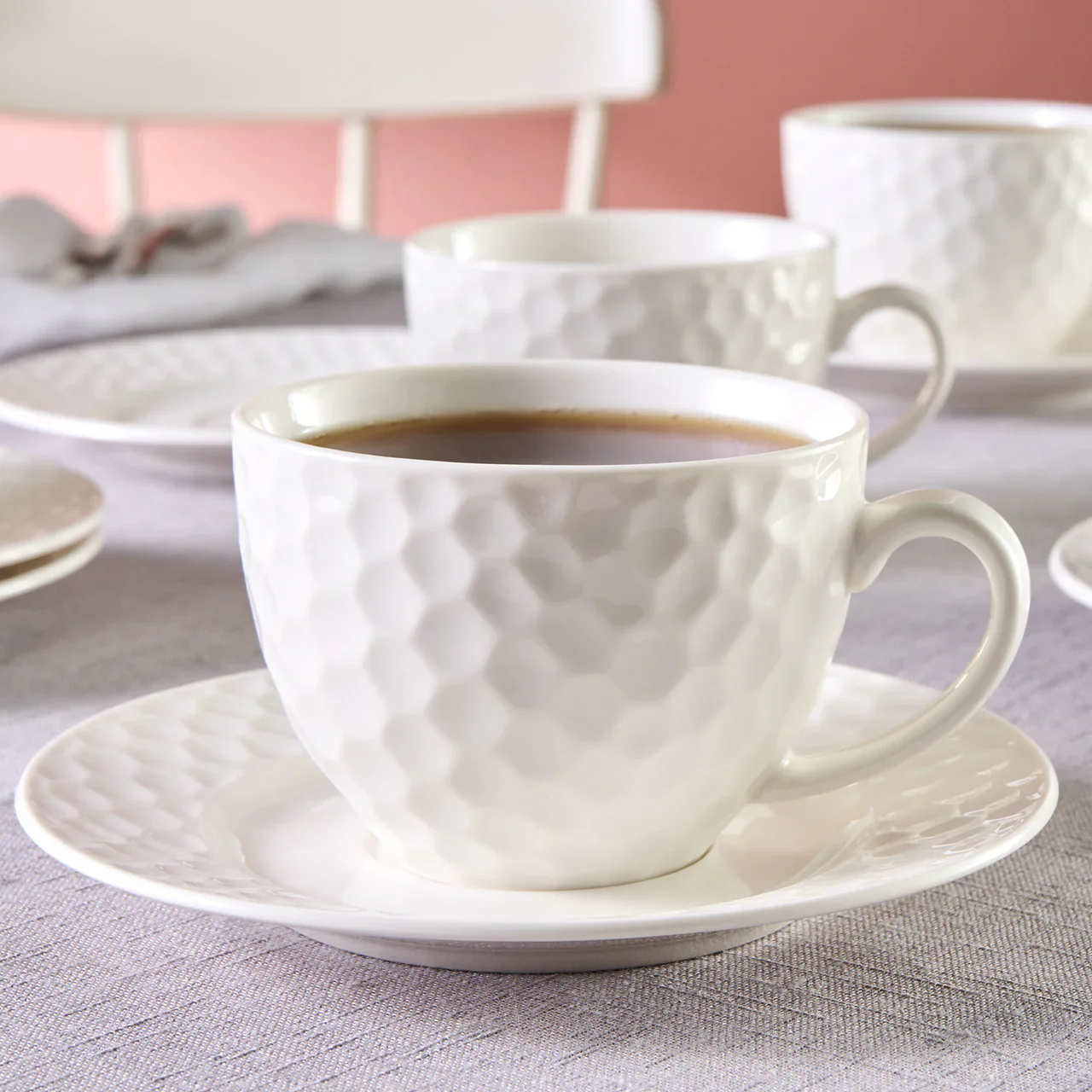 Karaca Nora Cappuccino/Nescafeset 12-Delig | 6-Persoons - Image 4
