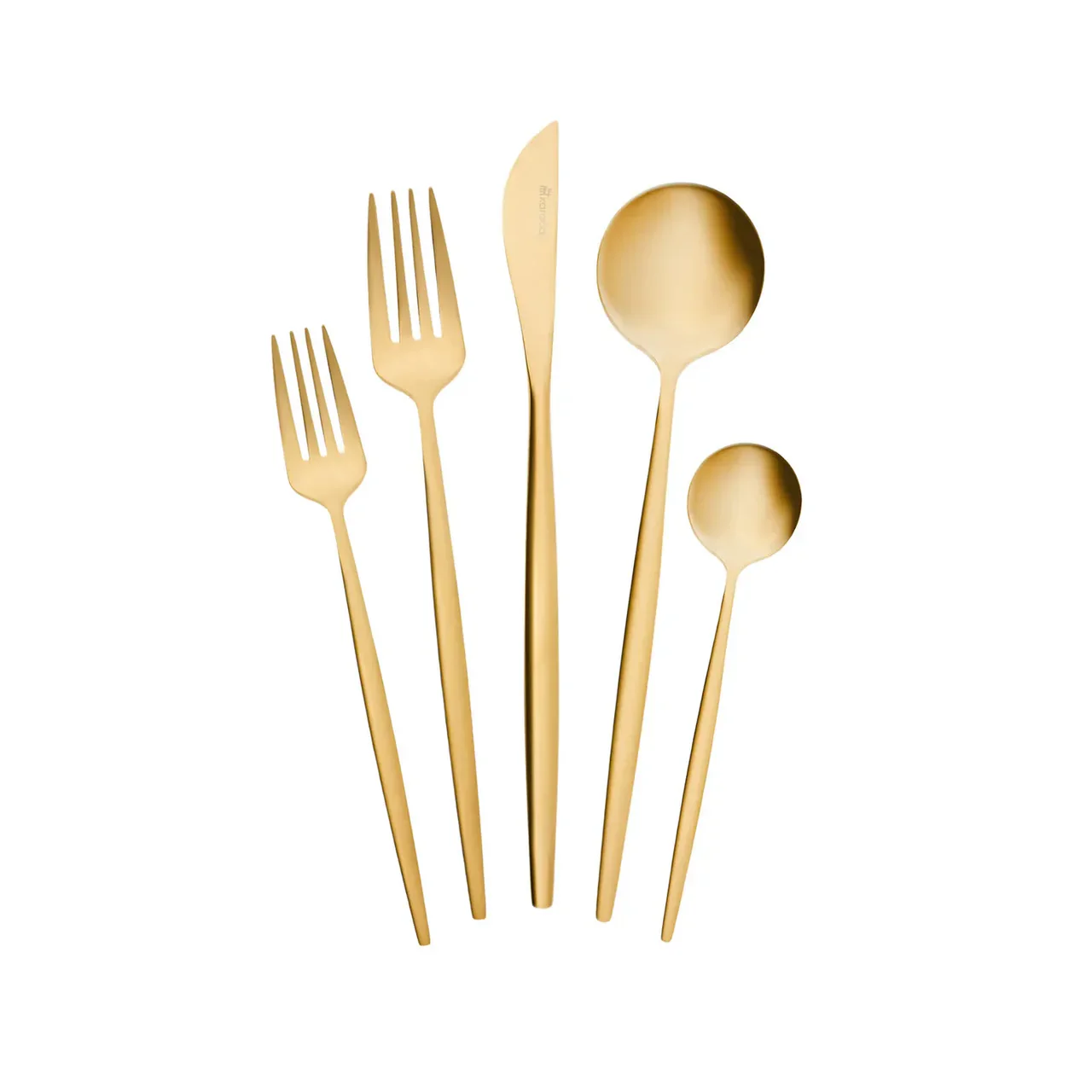 Karaca Orion Matt Gold Bestekset 30 Delig | 6 Persoons