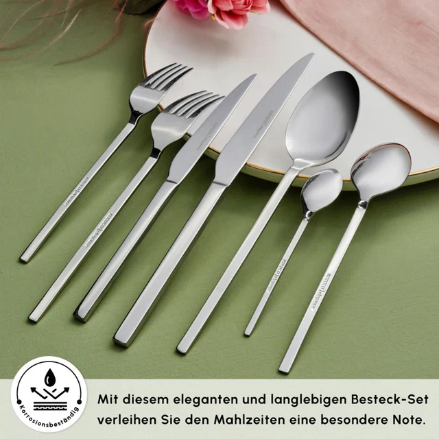 Karaca Pallas Bestekset 84 Delig | 12 Persoons | ACTIE - Image 3