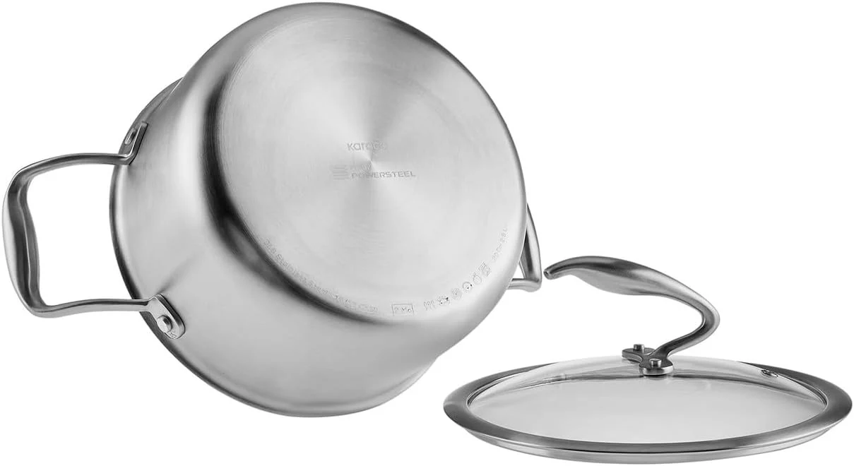 Karaca PowerSteel 316+ 5ply Steel Pannenset 7 Delig - Image 3