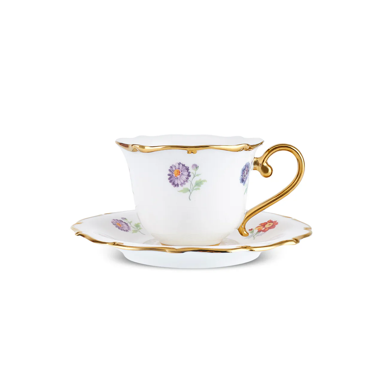 Karaca Royal Bone Diana Espresso Set 12 Delig | 6 Persoons - Image 3