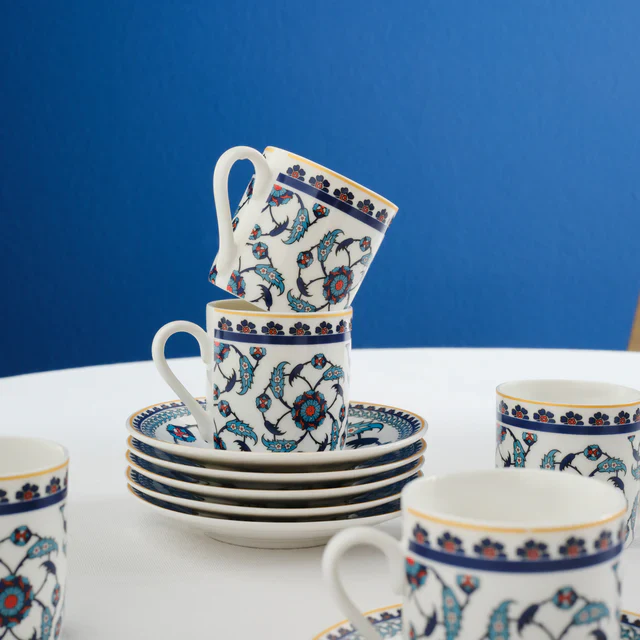 Karaca Rumi Espressoset 12 Delig | 6 Persoons - Image 2