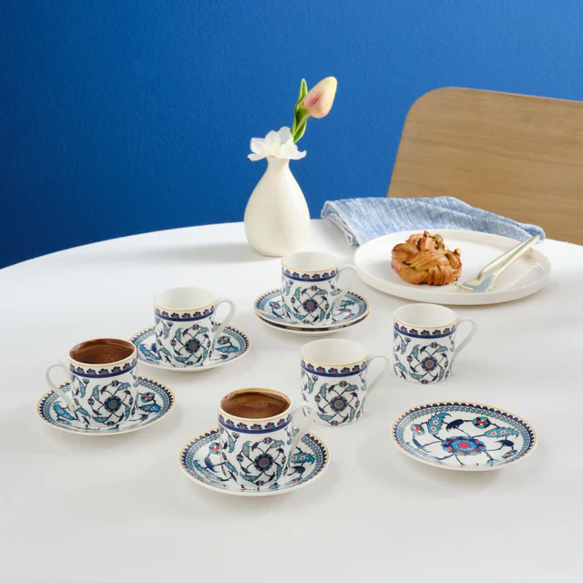 Karaca Rumi Espressoset 12 Delig | 6 Persoons - Image 4