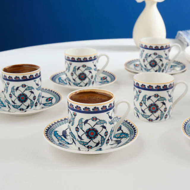 Karaca Rumi Espressoset 12 Delig | 6 Persoons - Image 5