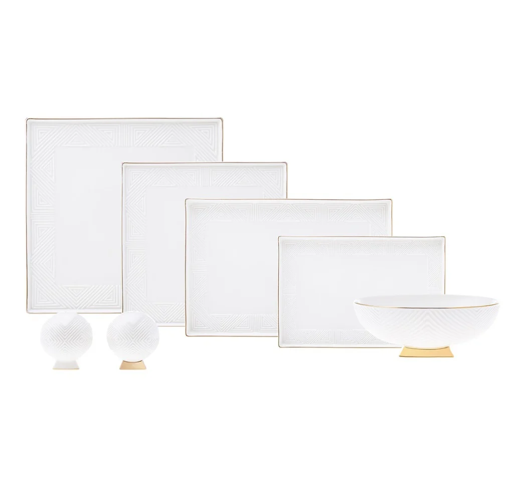 Karaca Streamline ArtDeco Serviesset 22 Delig | 6 Persoons - Image 3