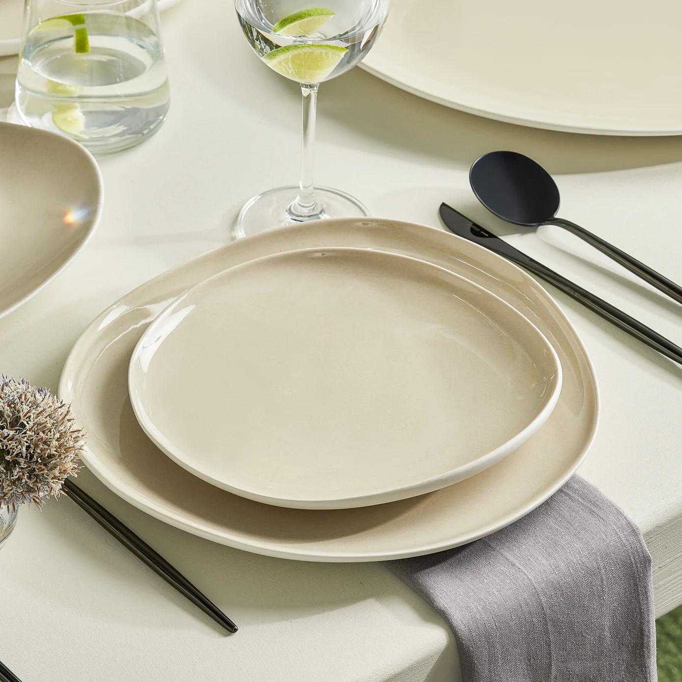 Karaca Streamline Cupid Stoneware 12-Persoons | 55-Delig Serviesset ( AFHAAL ) - Image 12