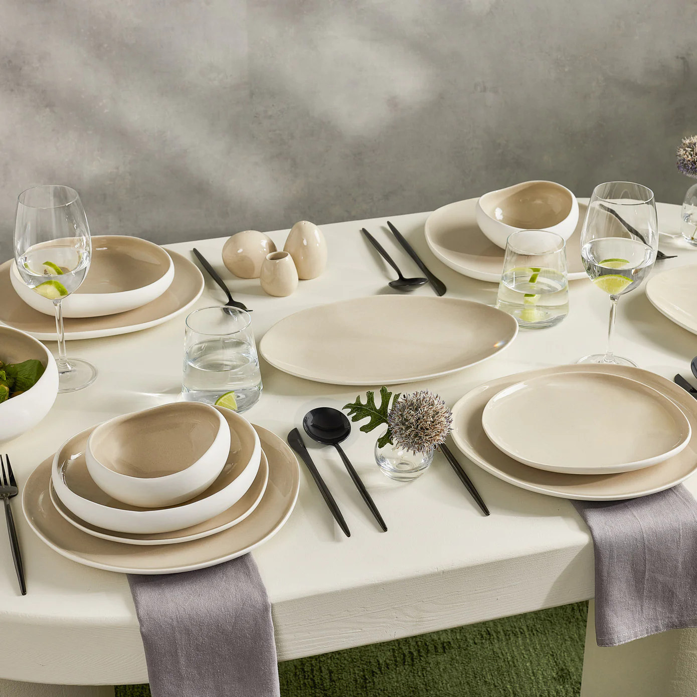 Karaca Streamline Cupid Stoneware 12-Persoons | 55-Delig Serviesset ( AFHAAL ) - Image 13