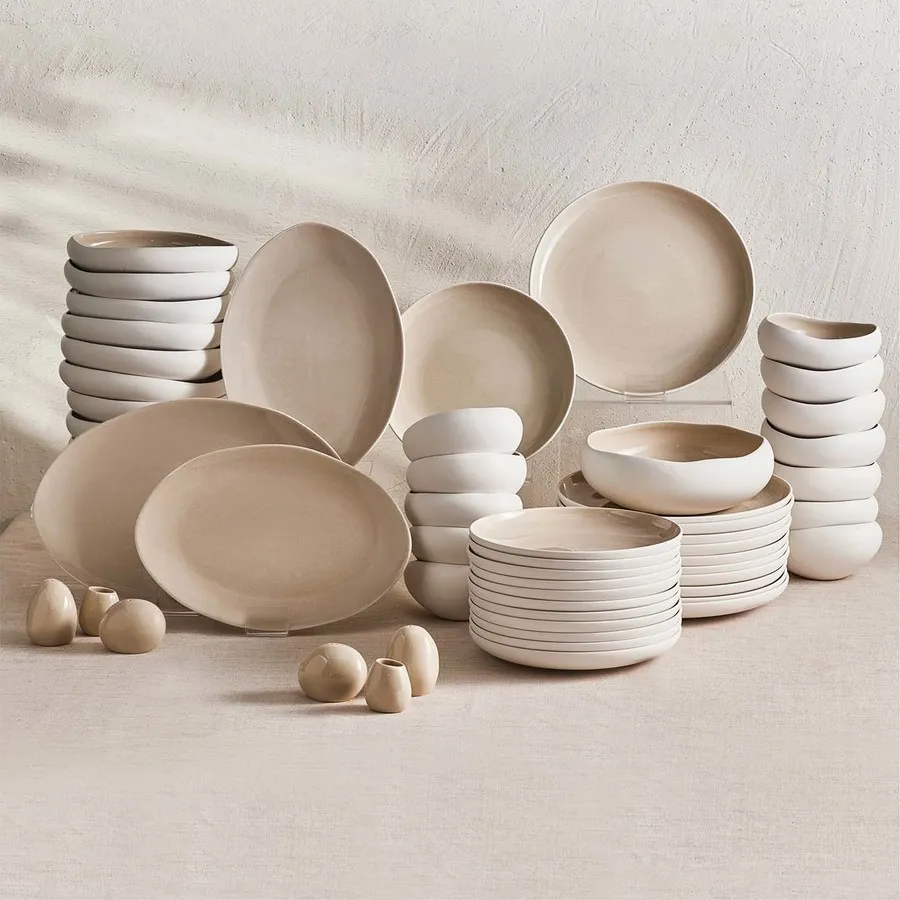 Karaca Streamline Cupid Stoneware 12-Persoons | 55-Delig Serviesset ( AFHAAL ) - Image 6