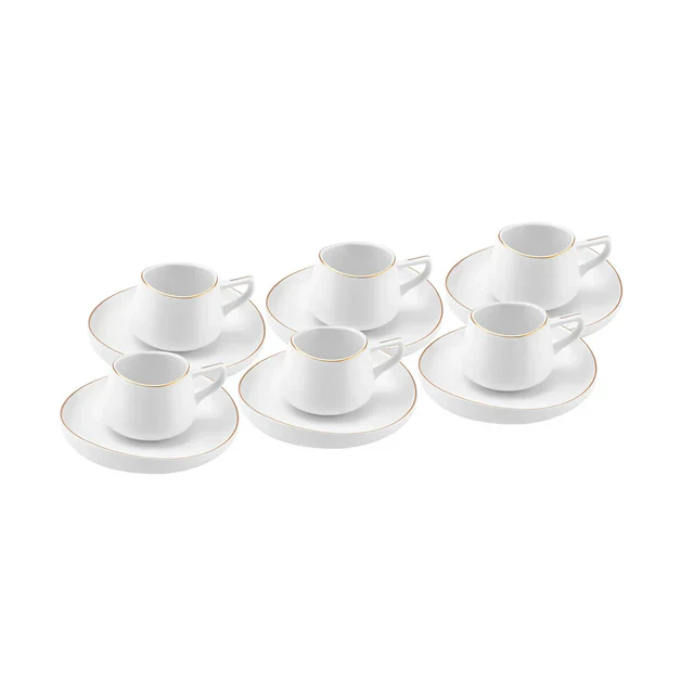 KARACA STREAMLINE HOLE ESPRESSOSET 12 DELIG | 6 PERSOONS - Image 2