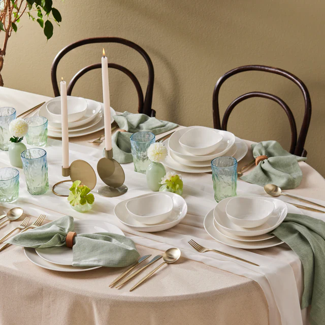 Karaca Streamline Rubicon 24-delig servies voor 6 personen, wit - Image 9
