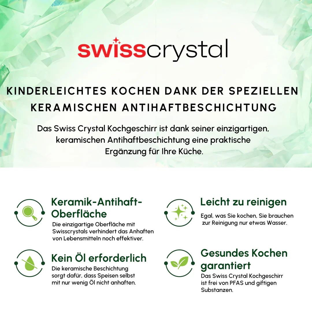 Karaca Swiss Crystal amandelcrème sauspan 14 cm - Image 5