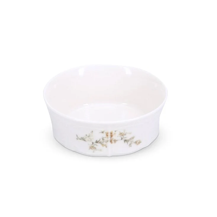 Kom 13xH5cm brown flower Retro - Image 2