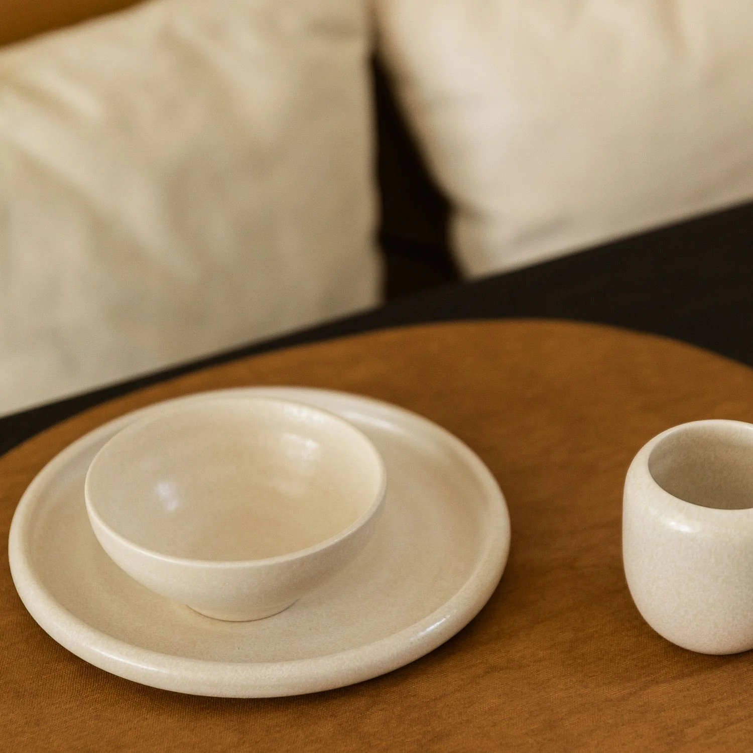 Kom 16xH6,5cm beige Mochi - Image 2