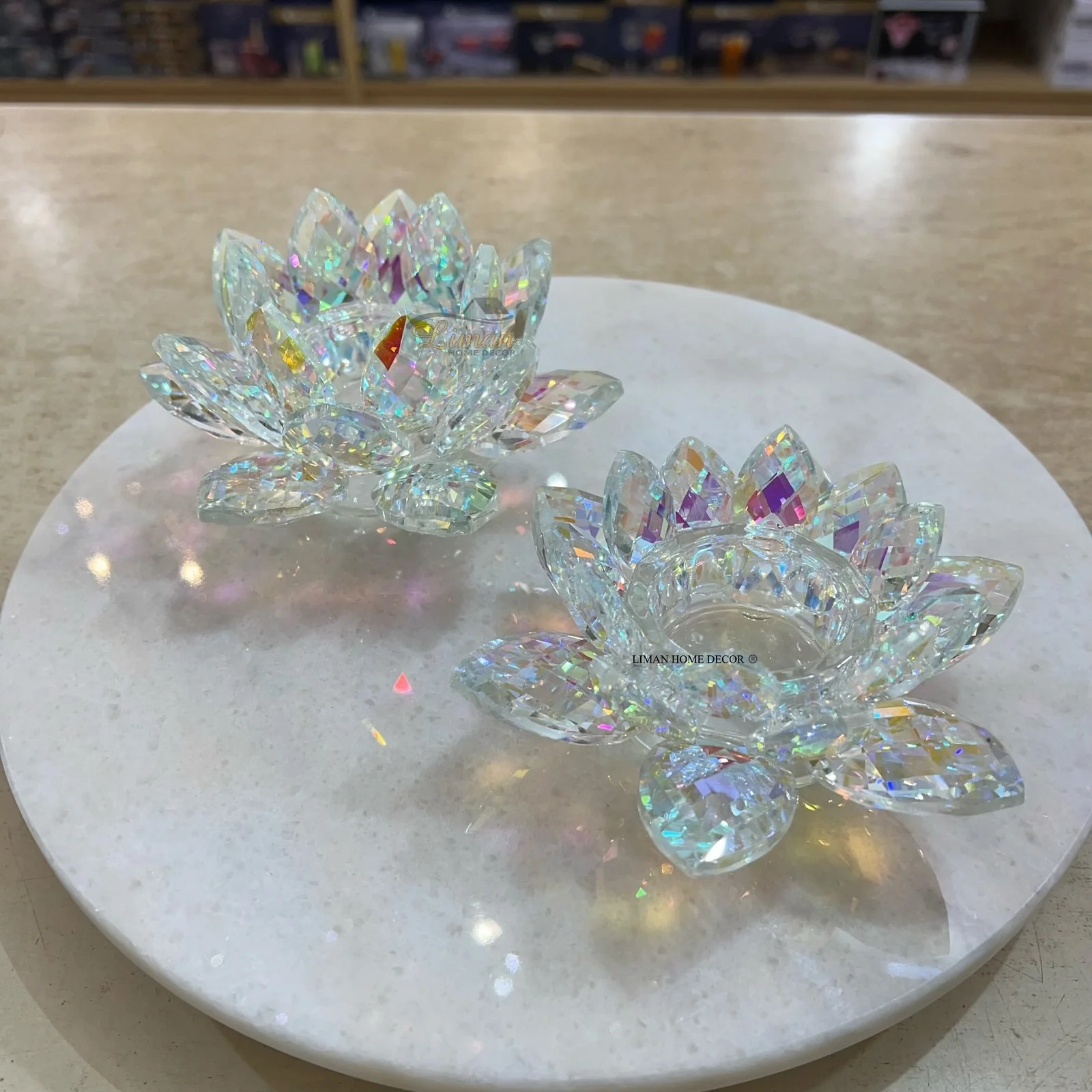 KRISTAL LOTUS DECORATIE -M- - Image 2