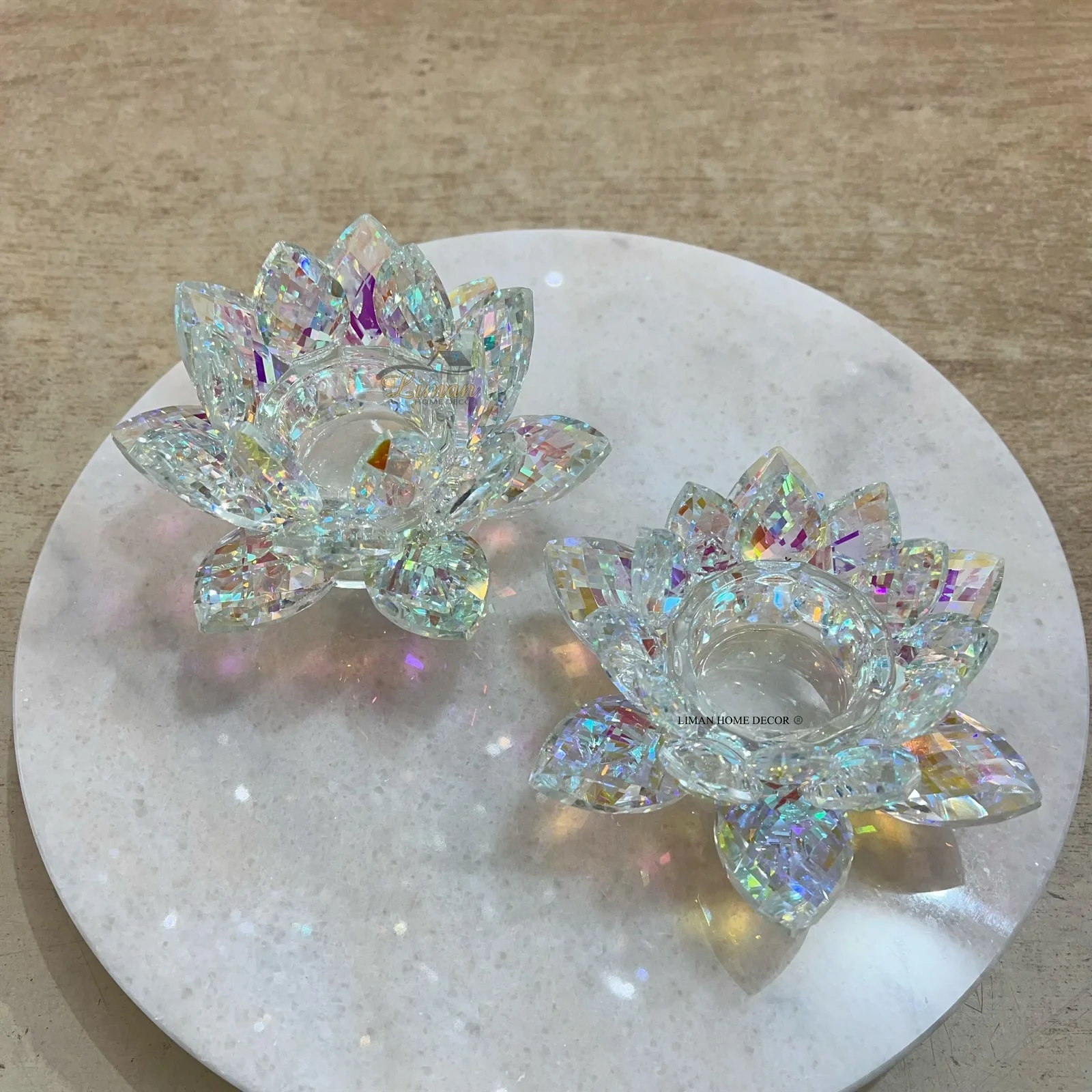 KRISTAL LOTUS DECORATIE -M- - Image 3