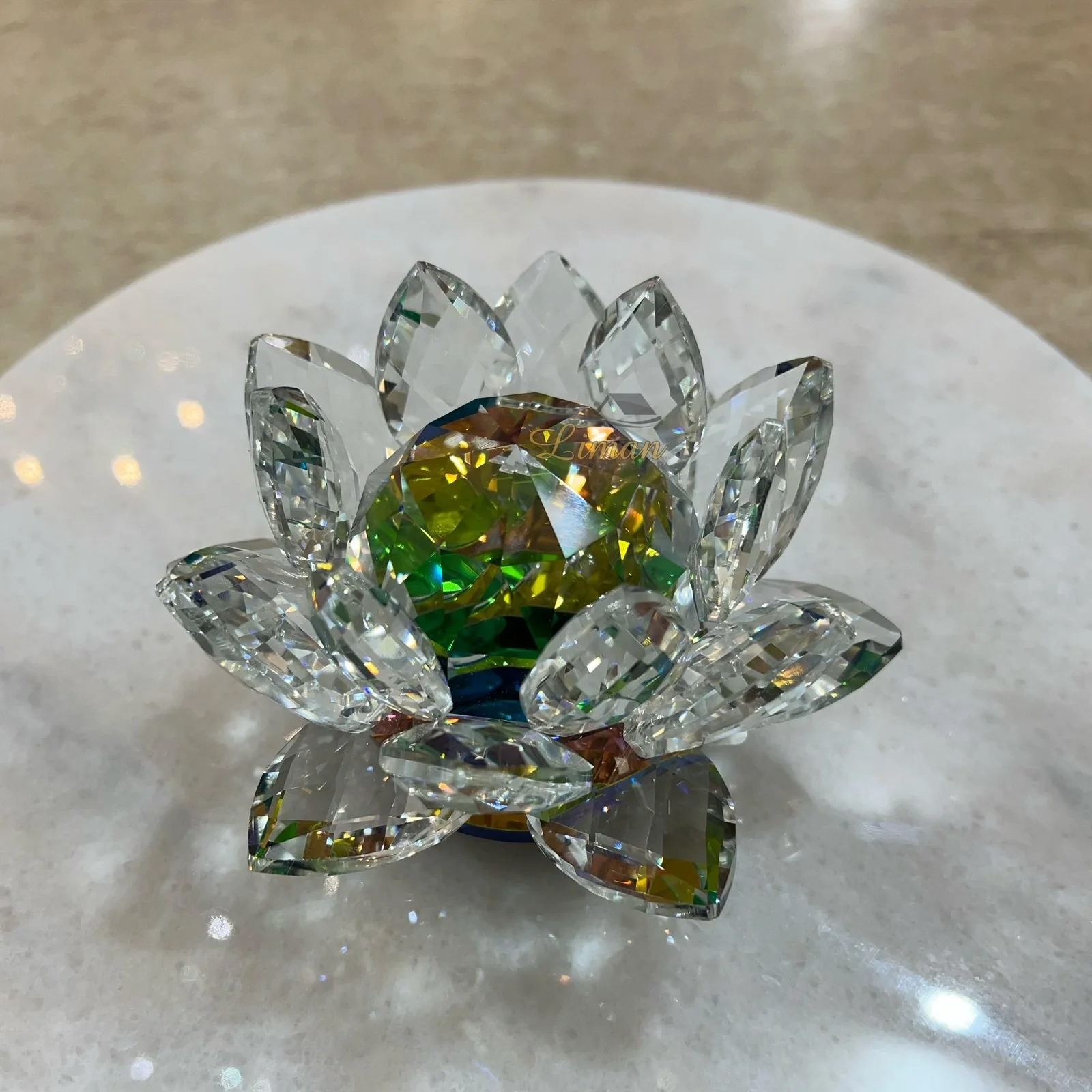 KRISTAL NILUFER DECORATIE -S- - Image 2
