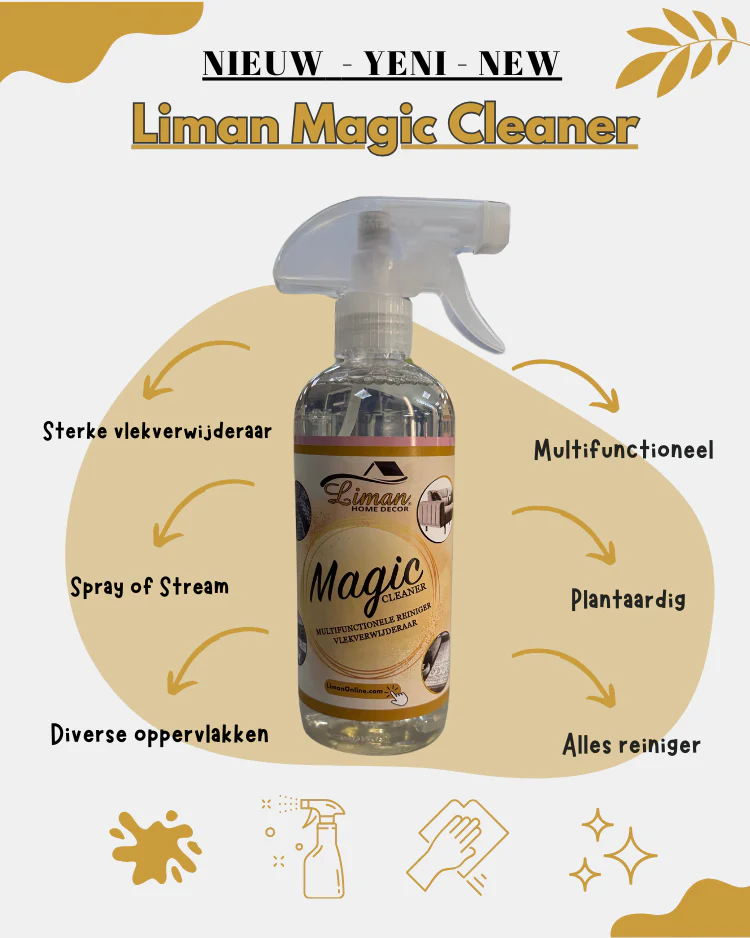 Liman Magic Cleaner - Multifunctionele Alles Reiniger - Vlekverwijder