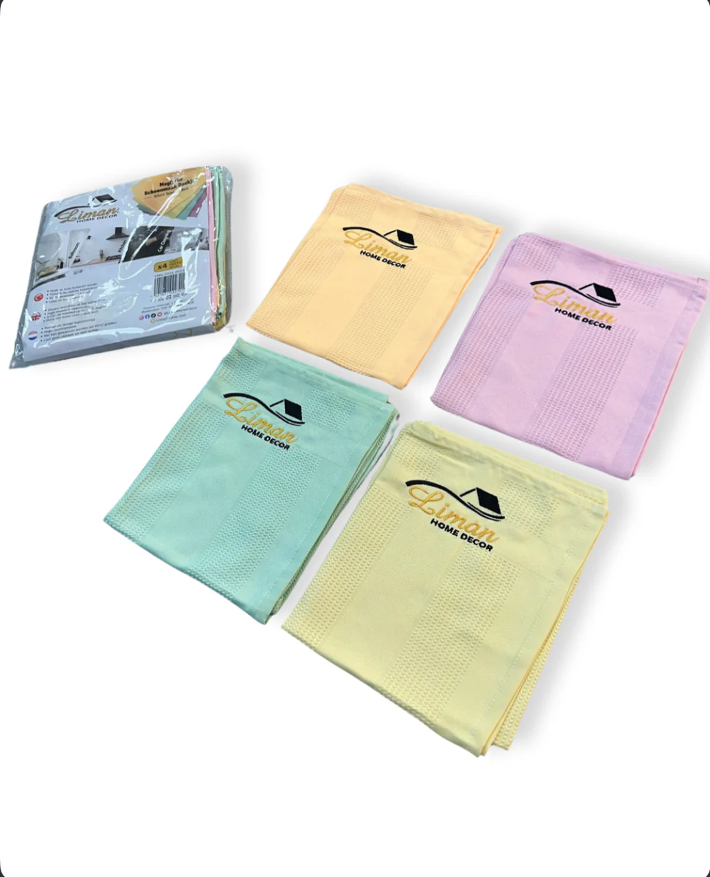 Liman® Microfiber magische schoonmaak doekjes (4 stuks) - Image 6