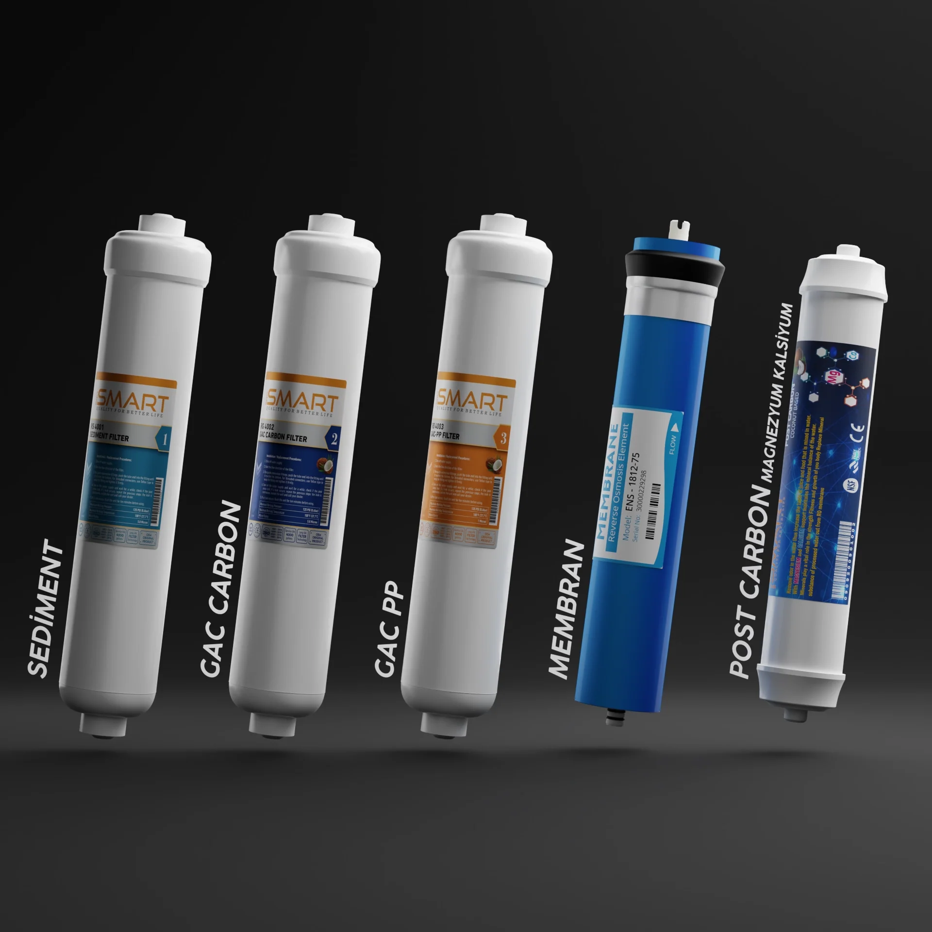 Liman Waterfiltersysteem met pomp incl. kleine kraan en filters - Image 4