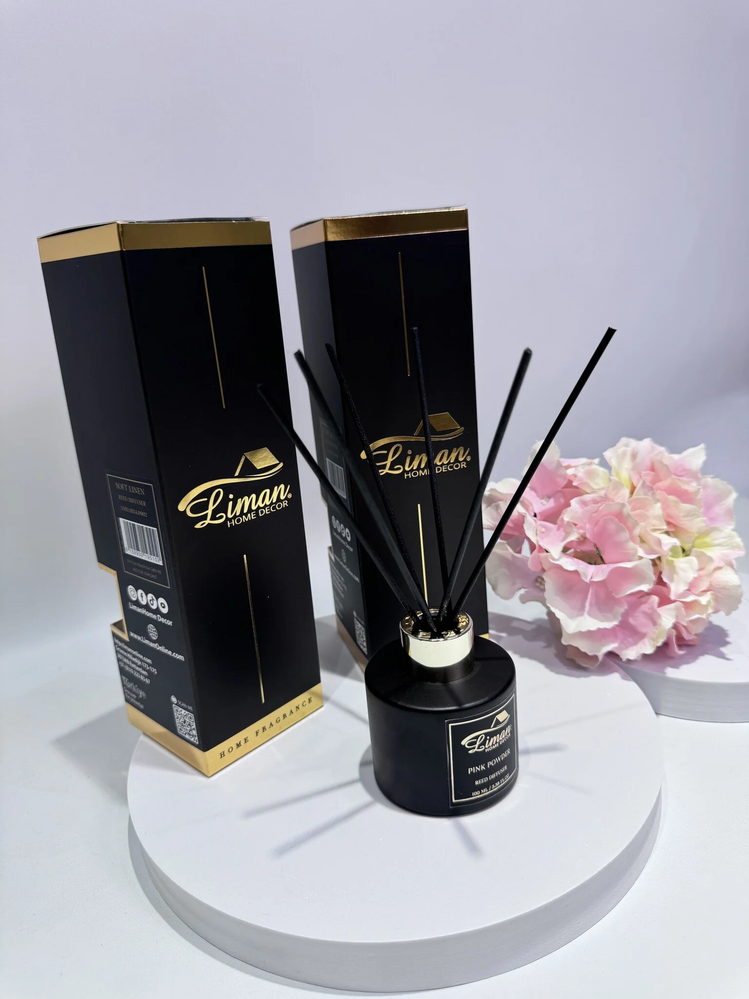 Liman® Geurstokjes Pink Powder 100 ML - Image 2
