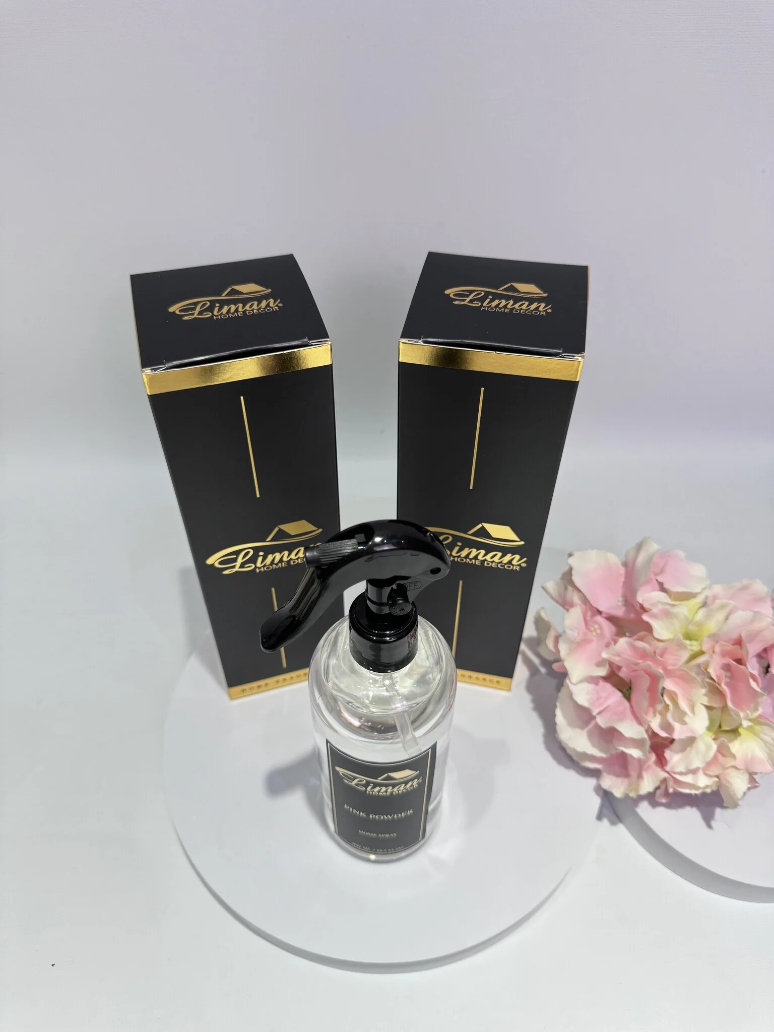 Liman® Luxe Huisparfum Pink Powder 400 ML - Image 5