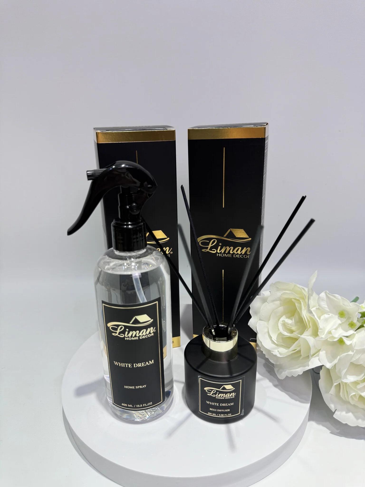 Liman® Luxe Huisparfum White Dream 400 ML - Image 5