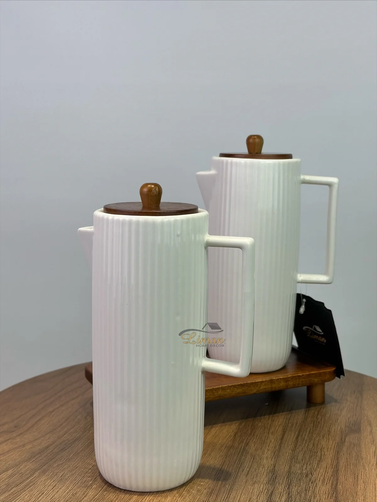 Line Olie & Azijnset met Acacia Stand - Image 3