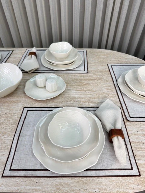 Linea Serviesset 27 Delig | 6 Persoons Beige - Cermico